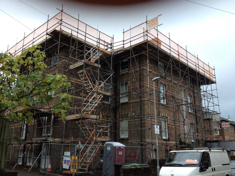 Heritage Building Scaffolding Dorset | SWS
